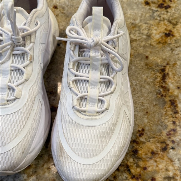 Adidas Cloudfoam Bounce White Athletic Shoes size 11 1/2 - Picture 4 of 7